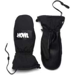 Howl Team Mitt Snowboard Gloves - Black