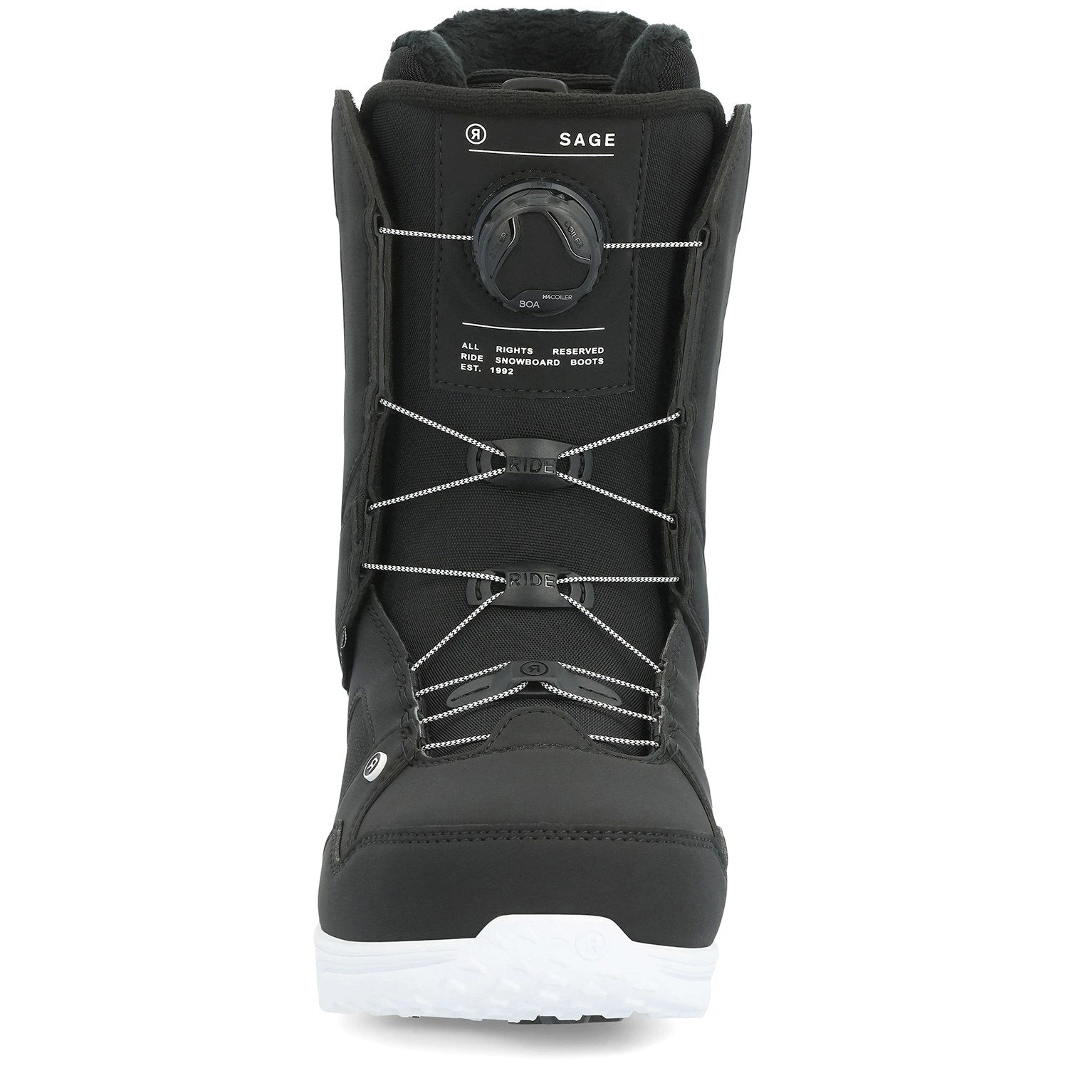 Ride Sage 2024 Snowboard Boots - Black 3 Ride Sage 2024 Snowboard Boots - Black - Image 3